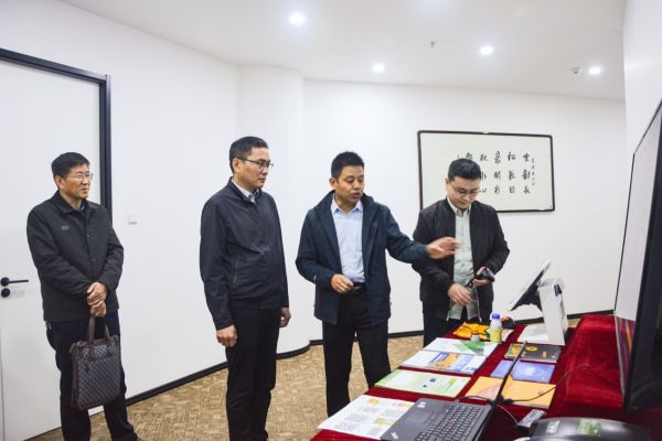 Li Xiaofeng, Secretary of the Party Committee and Chairman of Yangling Technology Group, and his delegation visited and inspected Dingtian Group(图3)