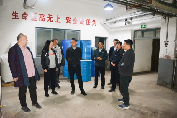 Li Xiaofeng, Secretary of the Party Committee and Chairman of Yangling Technology Group, and his delegation visited and inspected Dingtian Group(图5)