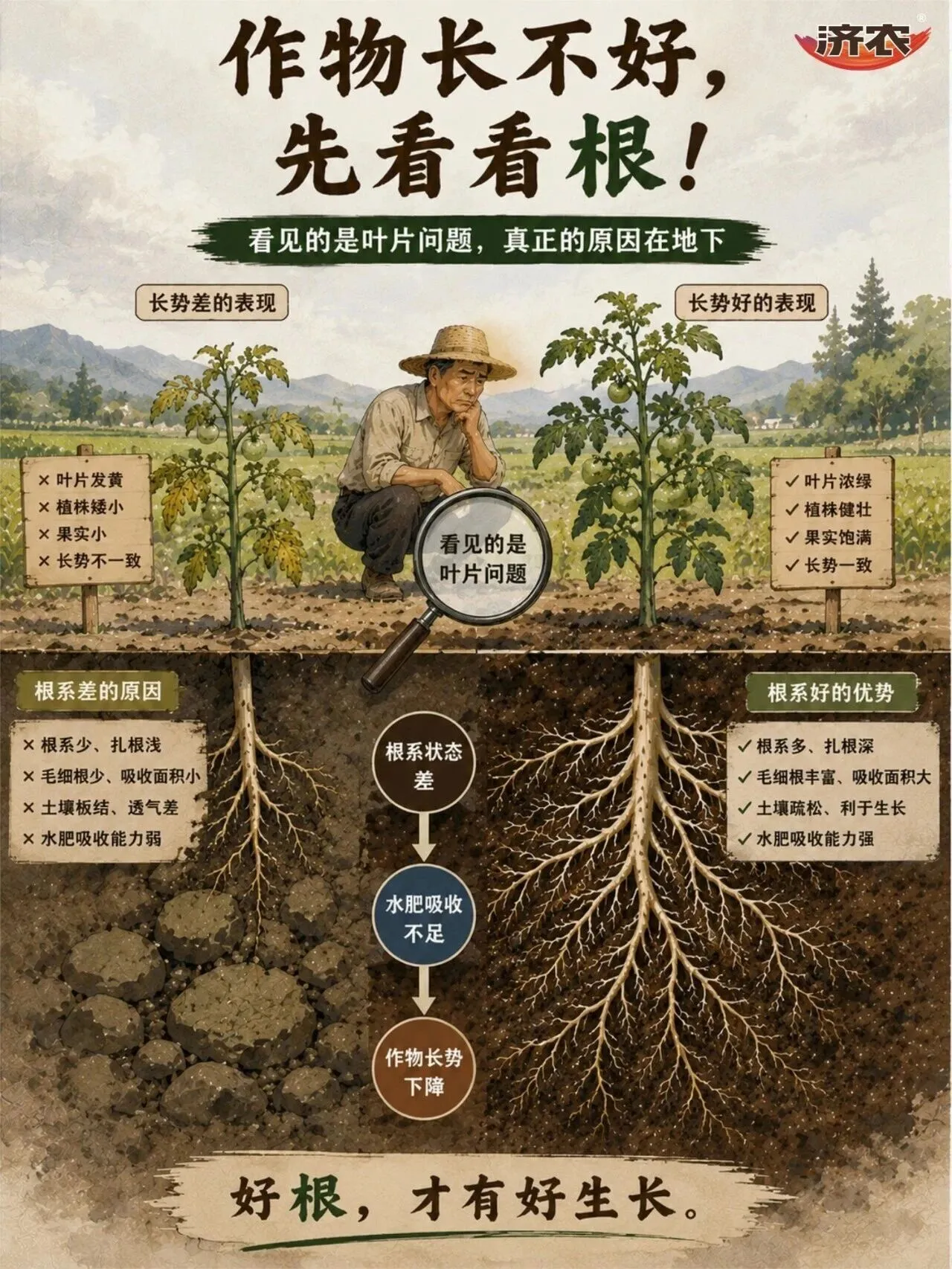 济农NEXT|好收成,先从根系环境开始