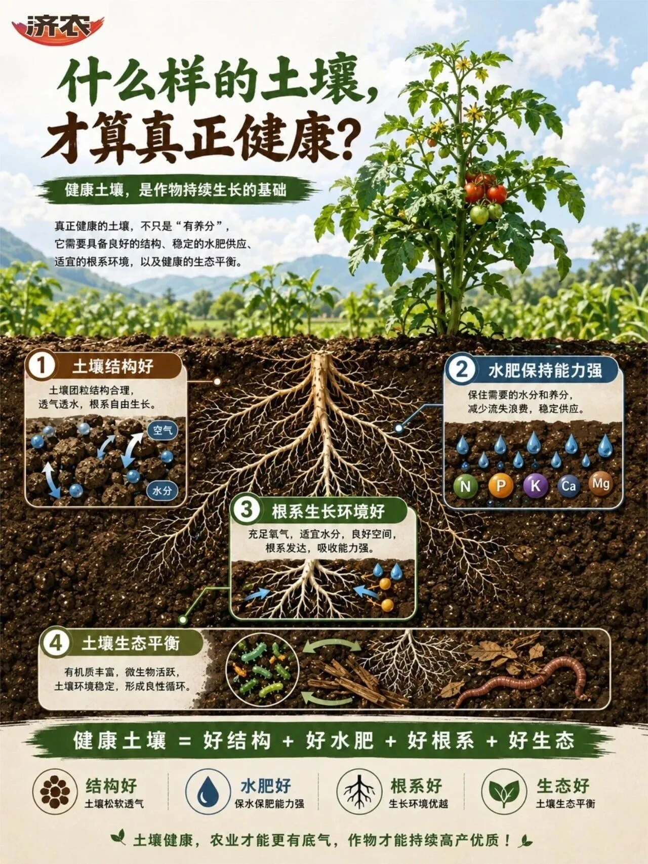 济农NEXT|什么样的土壤,才算真正健康?