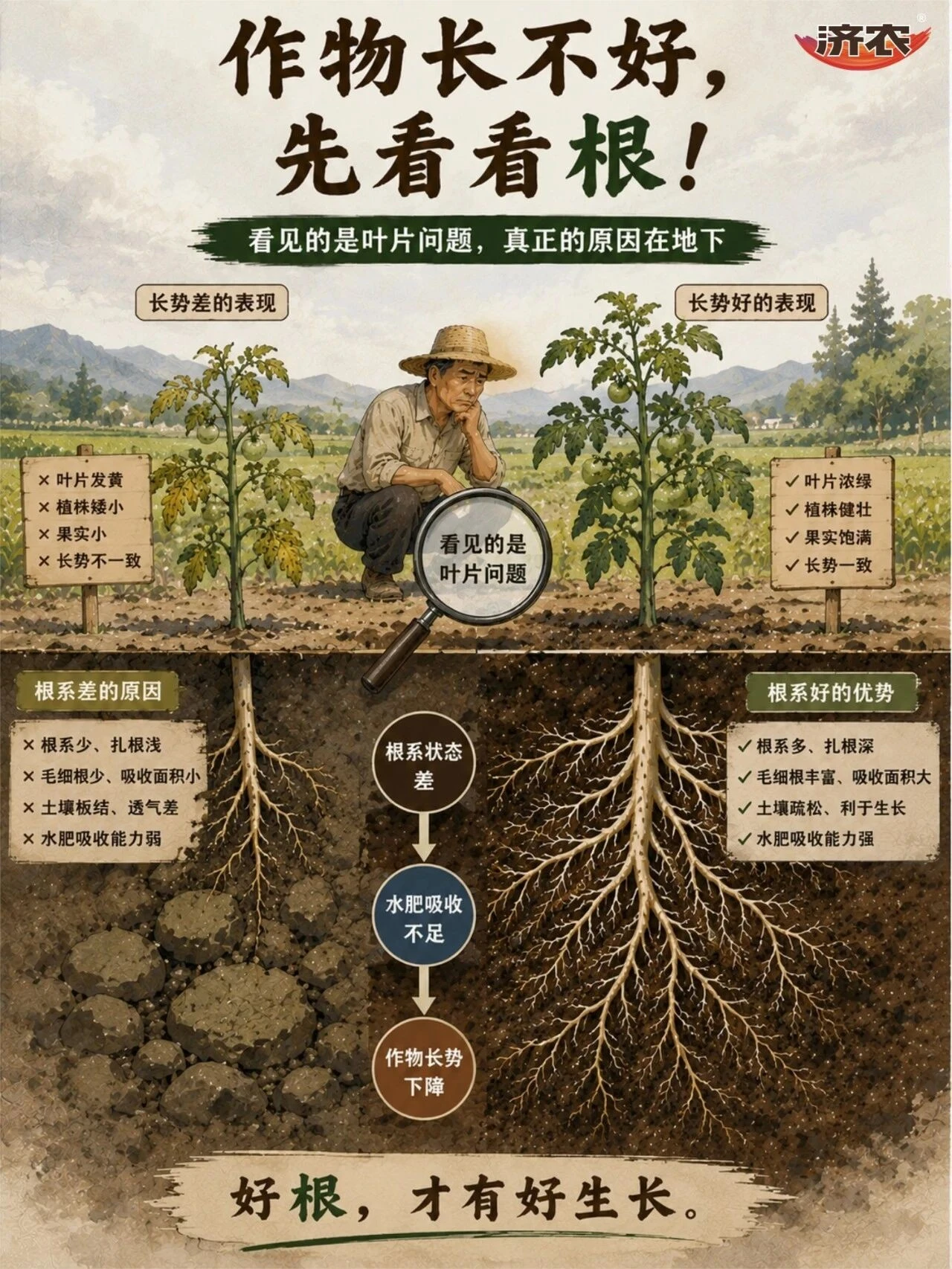 济农NEXT|好收成,先从根系环境开始(图1) 济农NEXT|好收成,先从根系环境开始(图1)