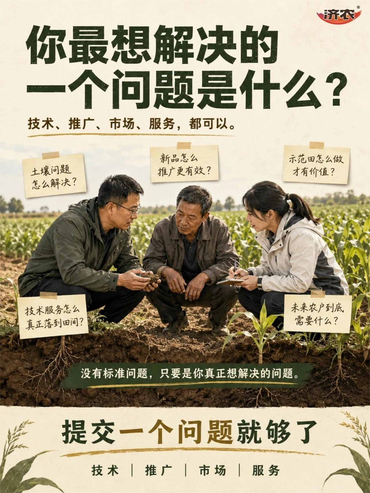 济农NEXT|你最想解决的农业问题是什么?(图1) 济农NEXT|你最想解决的农业问题是什么?(图1)